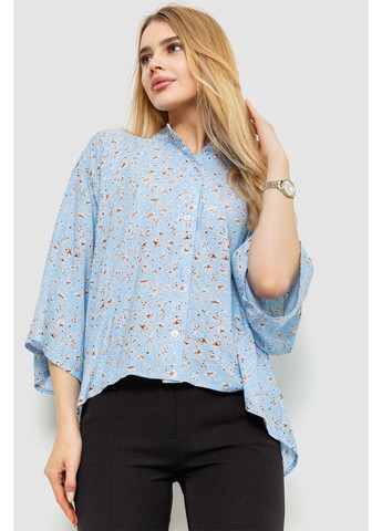 Блакитна демісезонна блузка Ager
