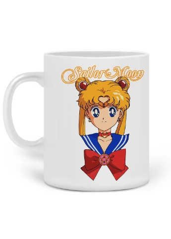 Кружка Сейлор Мун (Sailor Moon) 330 мл горнятко керамічне (20259-2915) MobiPrint (224806180)