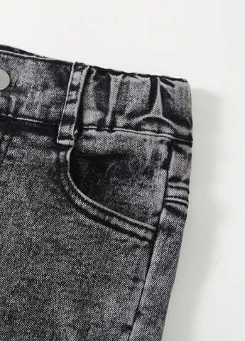 Темно-серые демисезонные скинни джинсы SHEIN