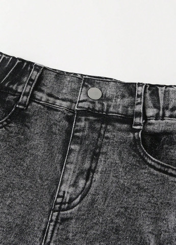 Темно-серые демисезонные скинни джинсы SHEIN