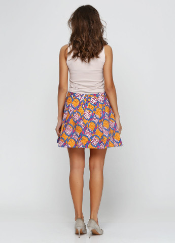 Разноцветная кэжуал с абстрактным узором юбка Trafaluc