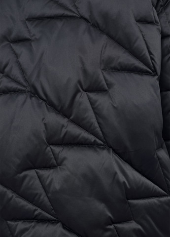 Черная зимняя куртка ZLLY