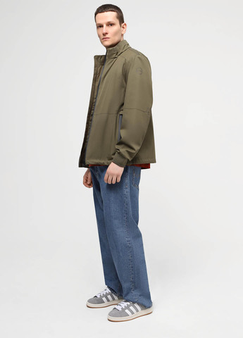 Оливкова (хакі) демісезонна куртка Geox