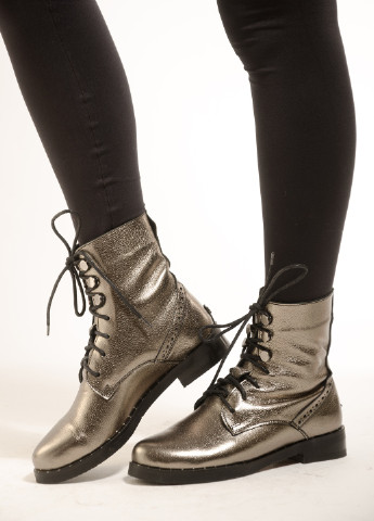 Комфортні практичні стильні шкіряні черевики на шнурку INNOE ботинки (255189220)