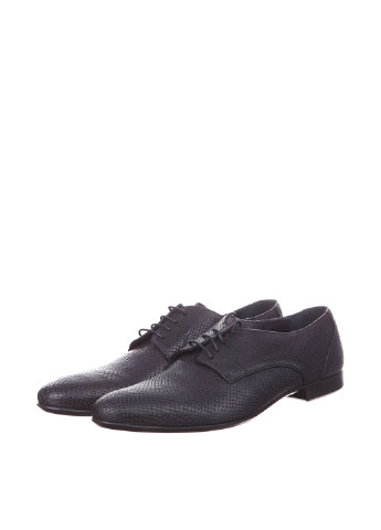 Черные классические туфли Roberto di Paolo на шнурках