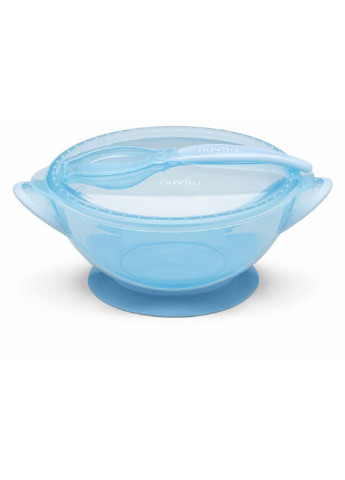 Набір дитячого посуду COOL 6м+ Синій дорожній Nuvita (252245187)