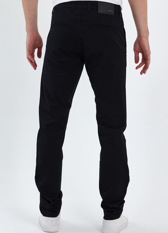 Черные кэжуал демисезонные чиносы брюки Trend Collection