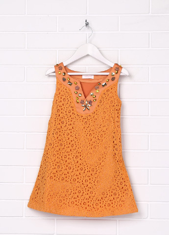 Оранжевое платье Colabear (98550821)
