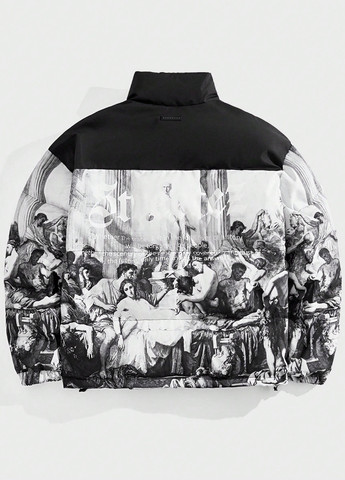 Черная демисезонная куртка SHEIN