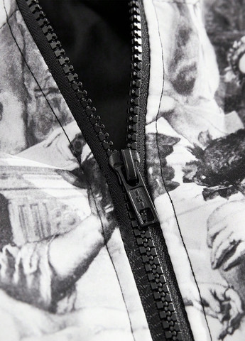 Черная демисезонная куртка SHEIN