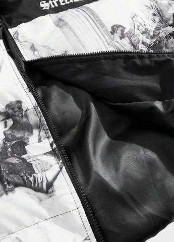 Черная демисезонная куртка SHEIN