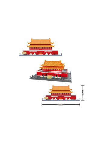 Конструктор Брама небесного спокою - Вежа Тяньаньм (WNG-Tiananmen-Tower) Wange (254053312)