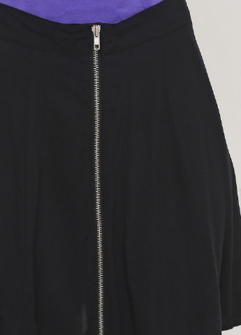 Черная кэжуал однотонная юбка Saints & Mortals клешированная