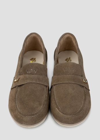 Libero Туфли лоферы коричневый з натуральная замша, швеция — демисезон (331812829)