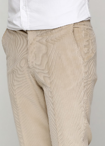 Бежевые кэжуал демисезонные брюки Pedro Del Hierro