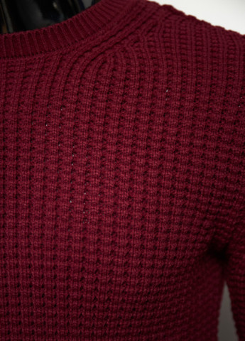 Бордовый демисезонный свитер 6792 3 Figo