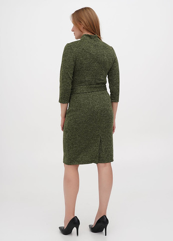 Зелена кежуал сукня футляр Laura Bettini меланжева