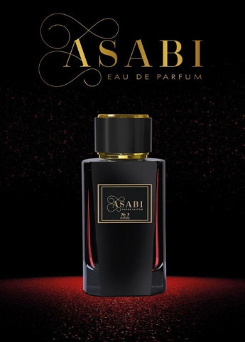 ® № 3 Eau de Parfum Intense Spray UNISEX 100 мл Asabi №3 (214896665)