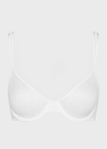 Білий балконет бюстгальтер Calvin Klein з кісточками поліамід