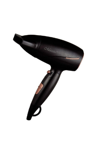 Дорожній фен для волосся MR-209 1600 Вт сірий Maestro (253854125)