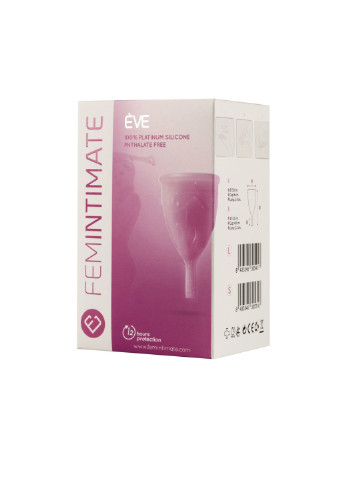 Менструальна чаша Eve Cup розмір L, діаметр 3,8 см, для рясних виділень Femintimate (252011944)
