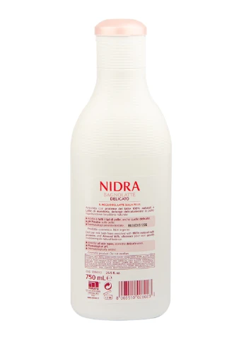 Піна-молочко для ванни Delicato 750 мл Nidra (219357577)