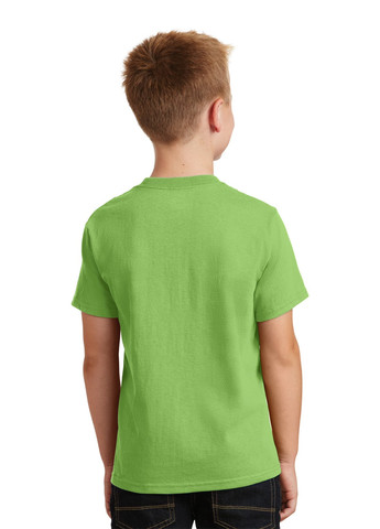 Салатова літня футболка Port & Company