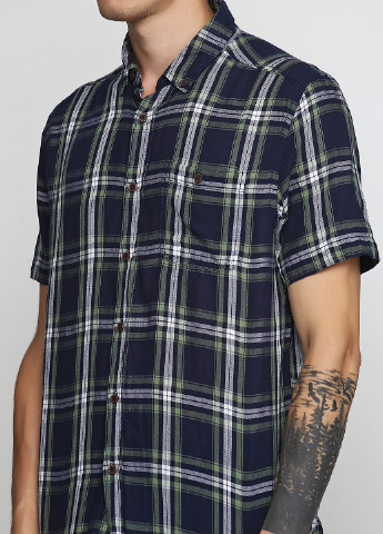 Цветная кэжуал рубашка с геометрическим узором George с коротким рукавом