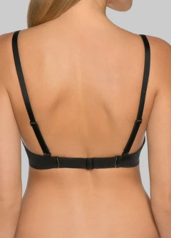 Чёрный бюстгальтер Wonderbra