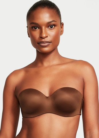 Коричневый демисезонный комплект (бюстгальтер, трусики) Victoria's Secret