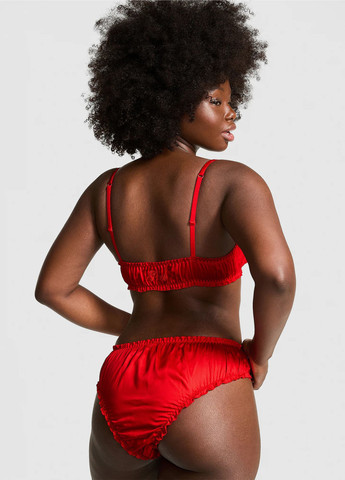 Красный демисезонный комплект (бюстгальтер, трусики) Victoria's Secret
