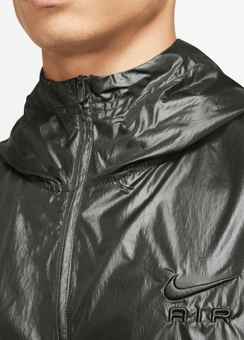 Темно-зеленая демисезонная ветровка Nike Air Men's Woven Jacket