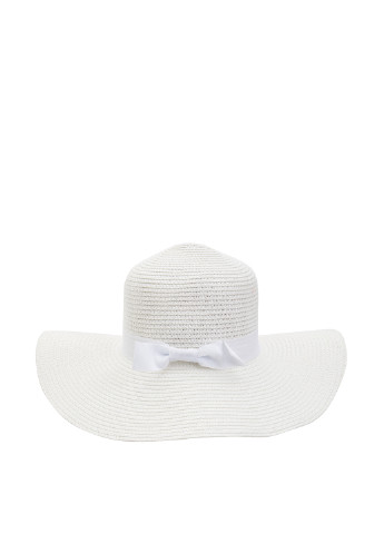 Шляпа DeFacto широкополая белая кэжуал бумага