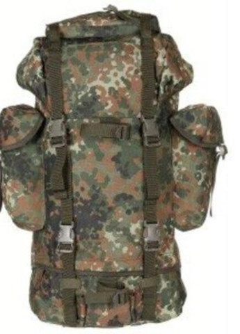 Военный тактический рюкзак Мax Fuchs Kampfrucksack Bundesver 65L MFH зелёный