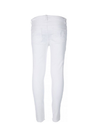 Белые демисезонные джинсы Geisha