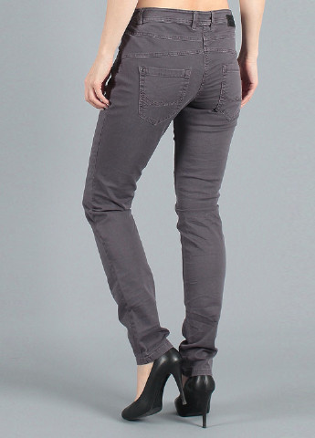 Серые демисезонные слим джинсы Tom Tailor