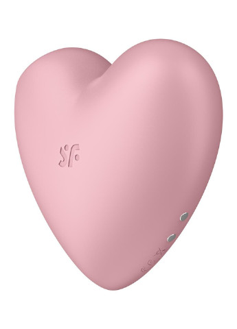Вакуумный стимулятор Cutie Heart Light Red Satisfyer (254151149)