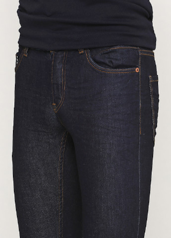 Темно-синие демисезонные прямые джинсы Tailored Originals