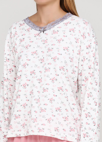 Фіолетова зимня комплект щільний трикотаж (світшот, штани) Glisa Pijama