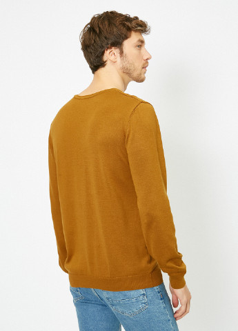 Горчичный демисезонный пуловер пуловер KOTON