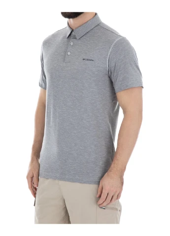 Серая футболка-1768701-613 xl рубашка-поло мужская tech trail™ polo красный р.xl для мужчин Columbia