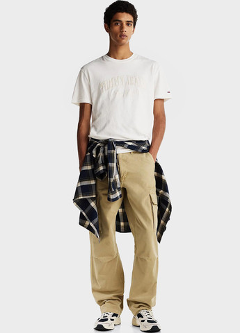 Біла футболка Tommy Jeans