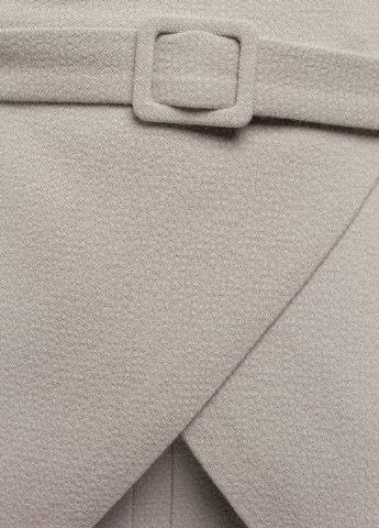 Костюм (жакет, юбка) BGL Комплект (жакет и юбка) юбочный однотонный светло-серый деловой вискоза