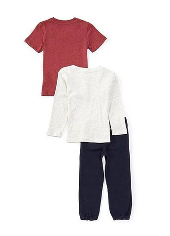 Комбинированный демисезонный костюм (футболка, лонгслив, брюки) брючный Tommy Hilfiger