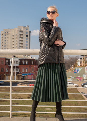 Черная демисезонная куртка Modniy OAZIS