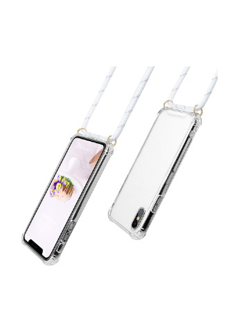 Силіконовий чохол Strap для Samsung Galaxy M20 SM-M205 White (704269) BeCover strap для samsung galaxy m20 sm-m205 white (704269) (154454132)