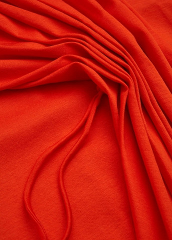 Оранжево-красное кэжуал платье Cos однотонное