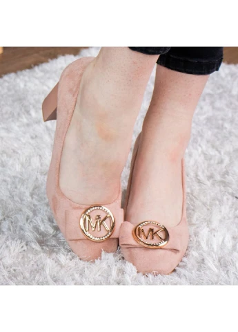 Fashion Туфлі жіночі на підборах Claire 1878 38 24 см Бежевий бежевий з натуральна замша, україна — літо (253195263)
