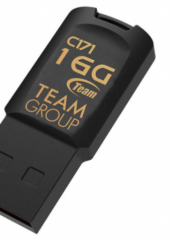USB флеш накопичувач (TC17116GB01) Team 16gb c171 black usb 2.0 (232292059)