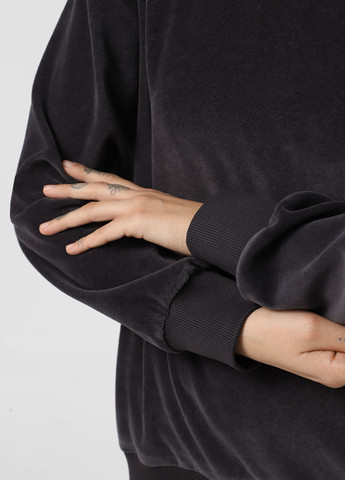 Темно-сірий світшот Promin однотонний без декору (323023353)